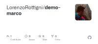 Screenshot des GitHub-Repositories demo-marco