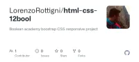 Screenshot des GitHub-Repositories html-css-12bool