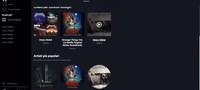 Screenshot des GitHub-Repositories html-css-spotifyweb