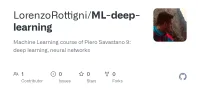 Screenshot des GitHub-Repositories ML-deep-learning