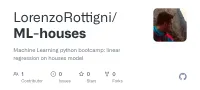 Screenshot des GitHub-Repositories ML-houses