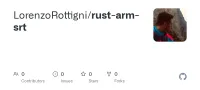 Screenshot des GitHub-Repositories rust-arm-srt
