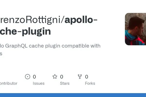 Screenshot des GitHub-Repositories apollo-cache-plugin
