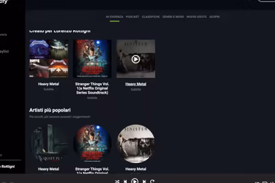 html-css-spotifyweb GitHubリポジトリのスクリーンショット